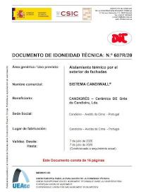 Documento de homologação